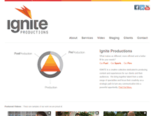 Tablet Screenshot of ignitehidef.com